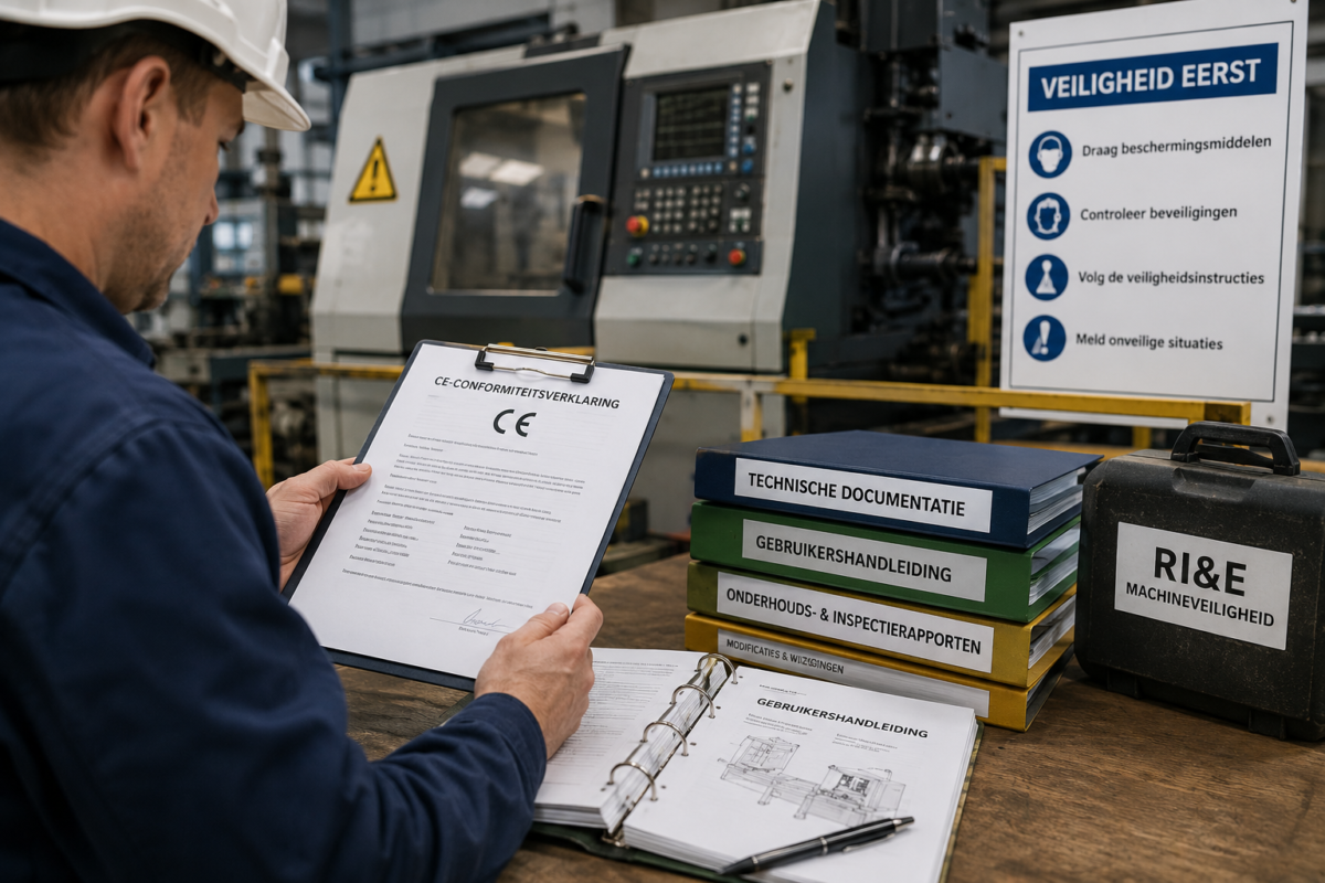 documentatie geïmporteerde machines